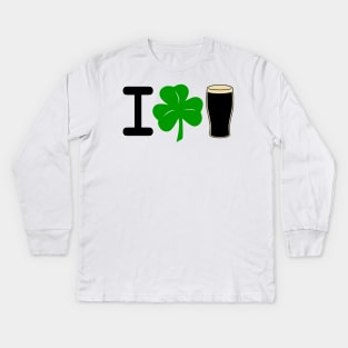 I 'Rock Guinness Kids Long Sleeve T-Shirt